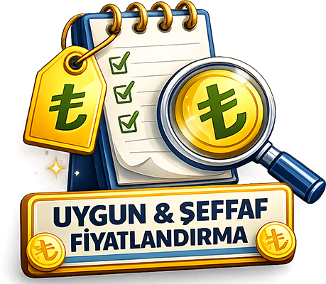 Uygun & Şeffaf Fiyatlandırma